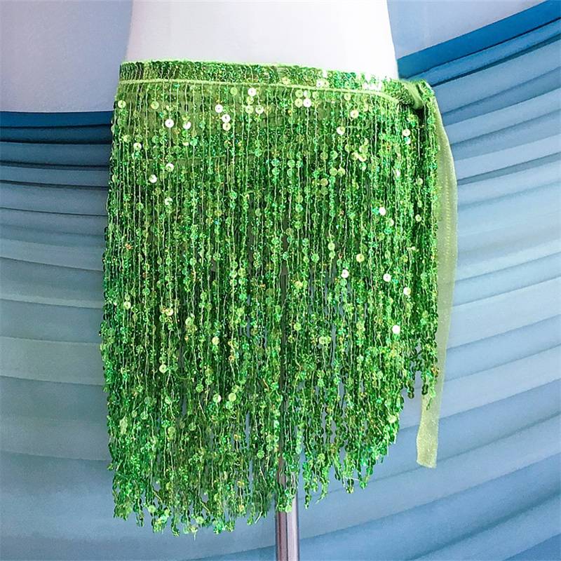 Three-storey green beads in the silver berries, short-lived turbans